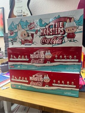 Pop Mart - Sealed Coca-Cola The Monsters Case